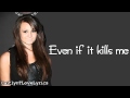 Caitlyn Taylor Love - Even If It Kills Me - Lyrics 