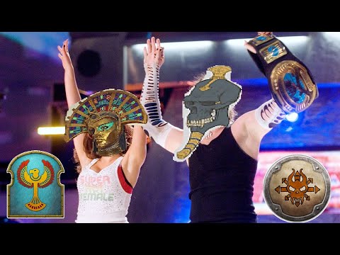 KHALIDA & BONE GIANT TEAM | Tomb Kings vs Norsca - Total War Warhammer 2