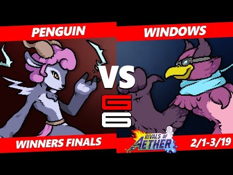 Genesis 6 RoA - AF | Windows (Wrastor) Vs. Penguin (Absa) Rivals of Aether Tournament WF