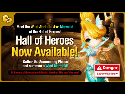 Summoners War - Hall Of Heroes Wind Mermaid / Cichlid B1