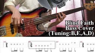 Dream Theater - Blind Faith (Bass Cover + Tab)