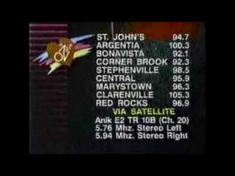 CHOZ-FM, St. John's, Newfoundland (1998)