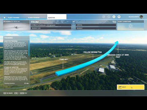 MSFS 2020 Glider Tutorial Part 1