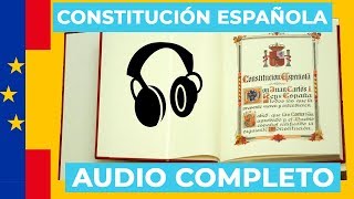 CONSTITUCION ESPAÑOLA | AUDIOLIBRO COMPLETO