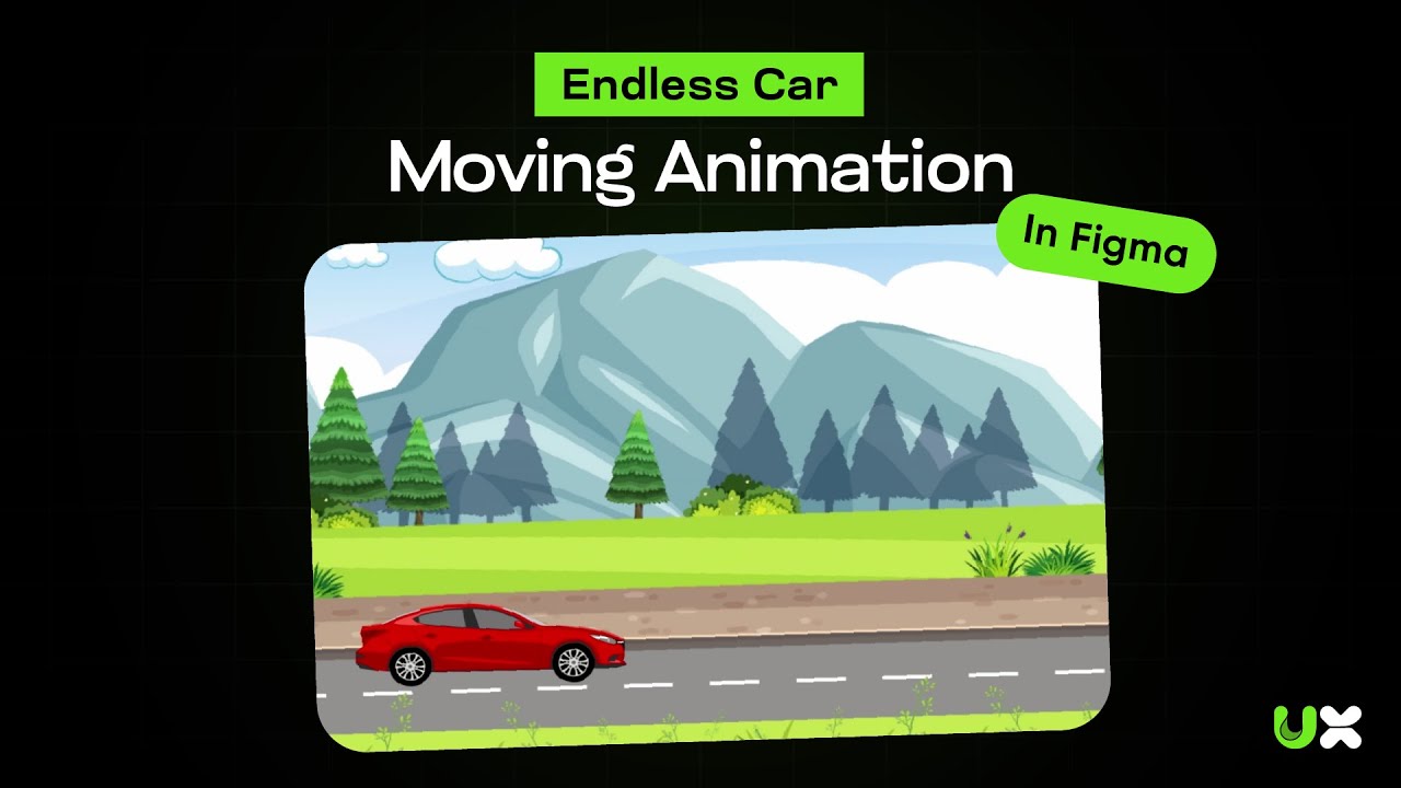 Animation in Figma - Figma Tutorial for Beginners - Car Animation in Figma