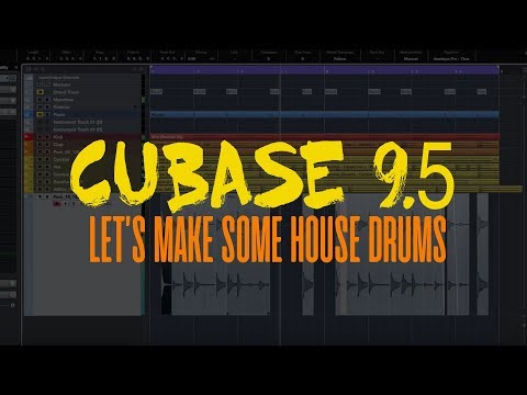 How to make house music in Cubase 9.5