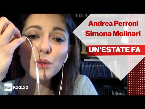 Simona Molinari in collegamento con Andrea Perroni a Radio2 Social Club - Un'estate fa