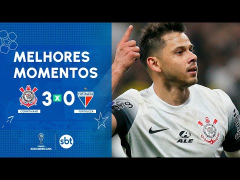 Gols e lances de Corinthians x Fortaleza