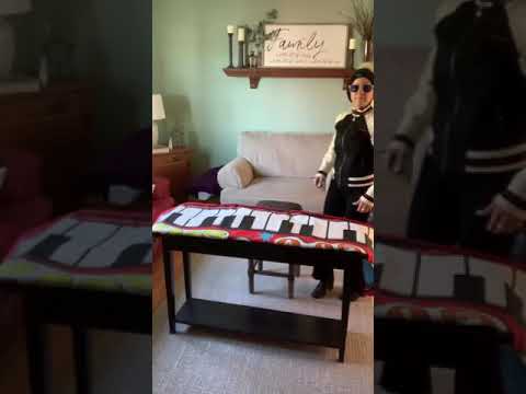 Elton John makes living room appearance!