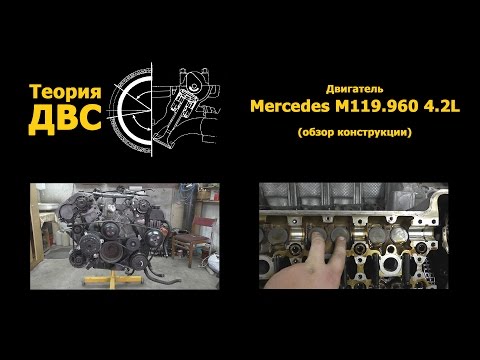 Двигатель Mercedes M119.960 4.2L (обзор конструкции)