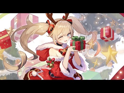 原神 Genshin Impact 1.2 update Part 5 - The Christmas Barbara DPS Show