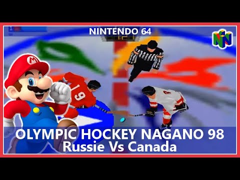 Nagano Olympic Hockey 98 Nintendo 64