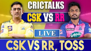 Live: CSK Vs RR, Match 68, Mumbai | CRICTALKS | TOSS & PRE-MATCH | IPL LIVE 2022