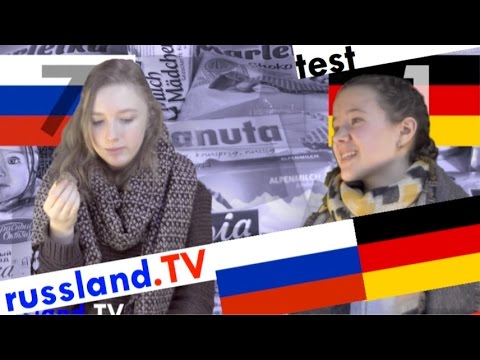 Russisch vs. Deutsch: Süßigkeiten [Video]
