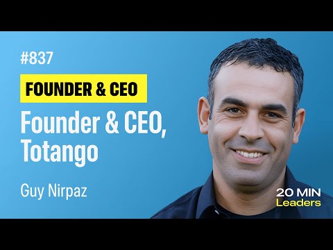 Ep837: Guy Nirpaz | Founder & CEO, Totango