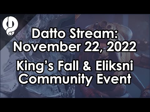 Datto Stream: Not Getting Touch of Malice & Community Event - November 22, 2022