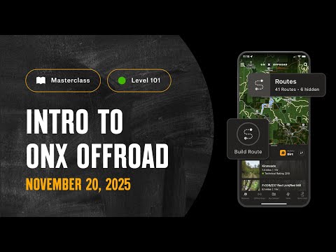 How to Use the App | onX Offroad Masterclass - Intro 101 (November 2025)