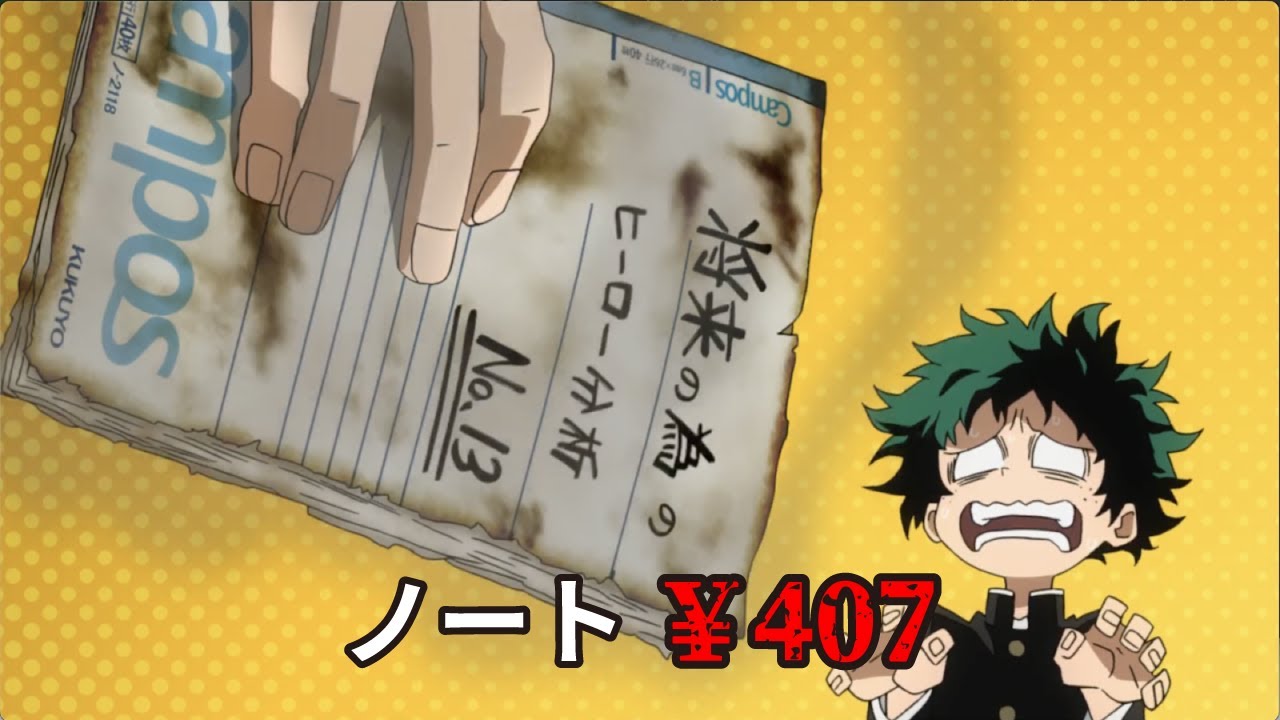 【1期1~3話】僕のヒーローアカデミアの被害総額を算出してみた