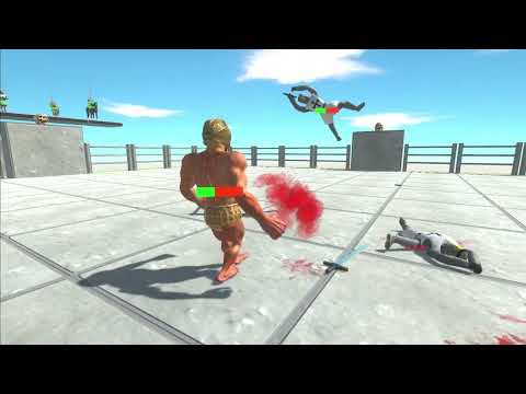 How Many Humans Needed to Defeat Achilles - Animal Revolt Battle Simulator