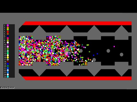 Survival Proliferation 83 - Marble Race in Algodoo