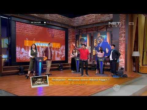 Ini Sahur 07 Juni 2017 Part (1/7) - Nabilah JKT48, Niken Anjani & Naomi Zaskia