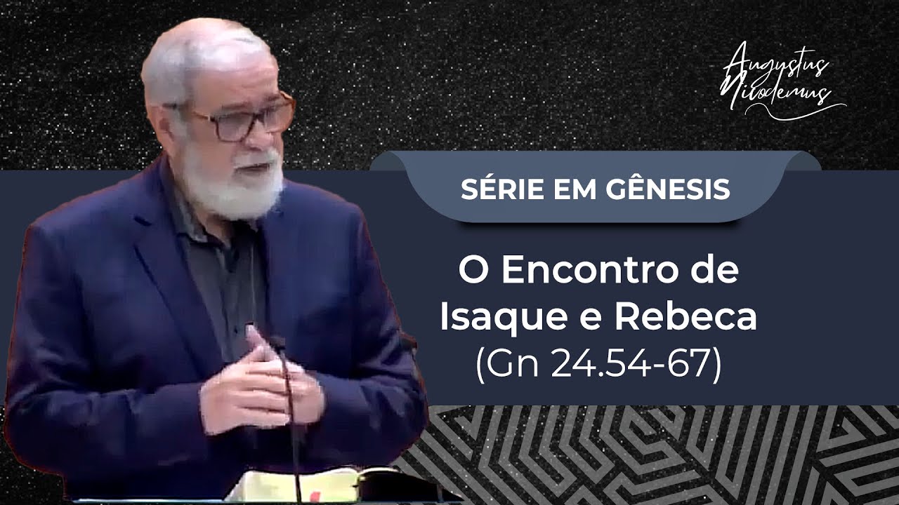 49. O Encontro de Isaque e Rebeca  (Gn 24.54-67)