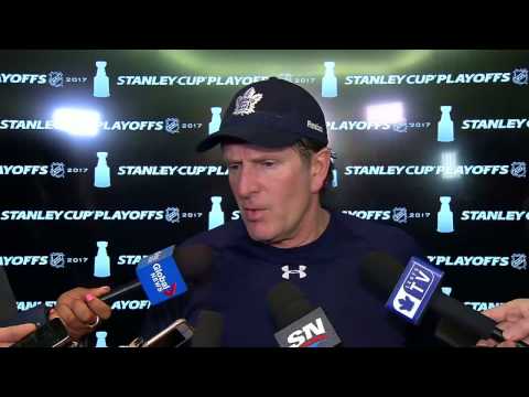 Maple Leafs Practice: Mike Babcock - April 12, 2017