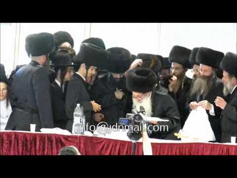 Wedding Of Amshinover Rebbe's Son - Cheshvan 5774