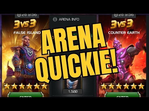 One Arena Quickie! Will See How It Goes! Marvel Contest Of Champions!