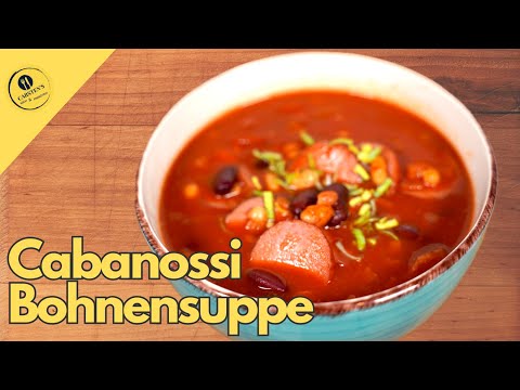Herzhafte Cabanossie-Bohnensuppe - perfekte Mitternachtssuppe für Silvester