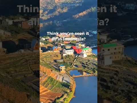 Dieng Plateau: The Floating Village Above the Clouds #Indonesia #shorts #viralshorts #dieng