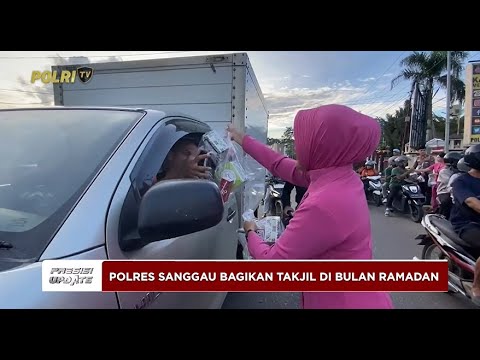 PRESISI UPDATE: POLRES SANGGAU BAGIKAN 250 PAKET TAKJIL DI BULAN RAMADAN 11/03/2025 (14.00)