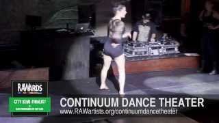 Continuum Dance Theater at RAW:Pittsburgh RAWards 11/22/2013