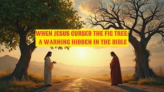 WHEN JESUS CURSED THE FIG TREE: A WARNING HIDDEN IN THE BIBLE #jesus #love #youtubevideo #god #love