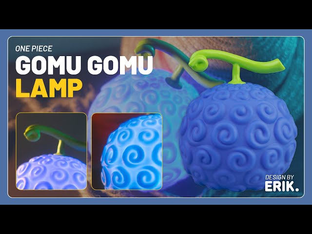 Vídeo relacionado con Grupo Erik One Piece Lampara Fruta Goma Goma - Figura One Piece