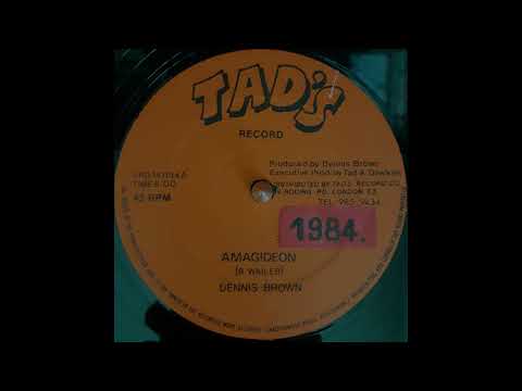 DENNIS BROWN - Amagideon EXTENDED / Dub Version (GEOFFREY CHUNG Mix!) 1984