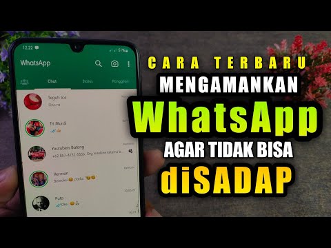 Cara agar WhatsApp kita tidak bisa disadap , cara agar wa tidak disadap