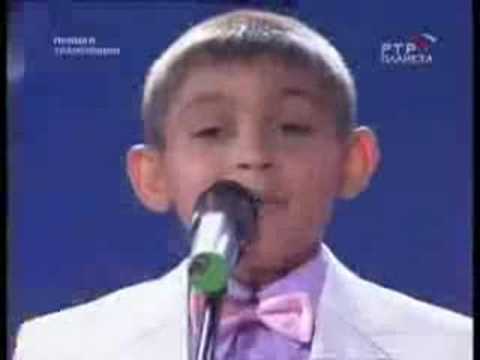 Mihail Puntov - Spit Angel - JESC 2008 Russia