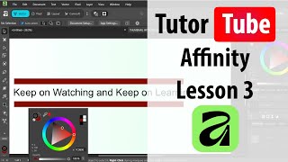 Affinity - Lesson 3 - Changing Existing Project Document Setting