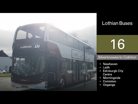 [EDI] [Long Boi] Lothian Buses 16 (Silverknowes - Colinton)