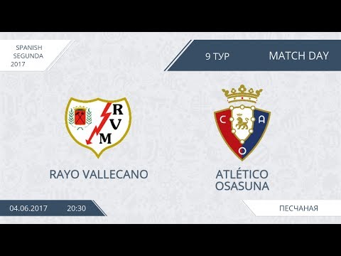 AFL17. Spain. Segunda. Day 9. Rayo Vallecano - Atletico Osasuna