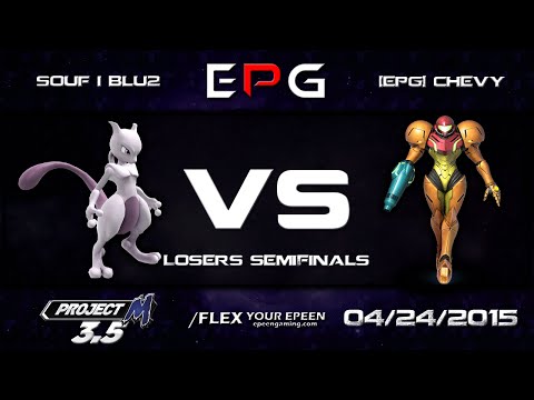 ePG Weekly - Souf | Blu2 (Mewtwo) Vs. [ePG]Chevy (Samus) SSBPM (Losers Semis) - Project M