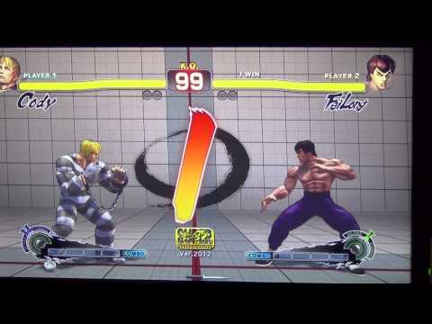 WNF Super Street Fighter 4 AE Krash (Cody) vs Driftwood (Fei Long)
