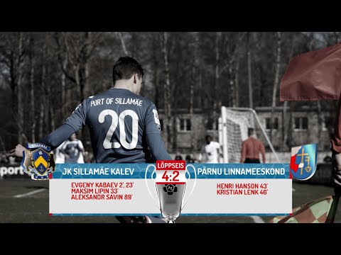 29. voor 2016: JK Sillamäe Kalev - Pärnu Linnameeskond 4:2 (3:1)