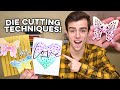 NEW Ways To Use Your Dies! - Stamping Techniques