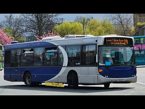 When filmed was with Yorkshire Buses Scania N230UB Omnicity YN08 DFJ