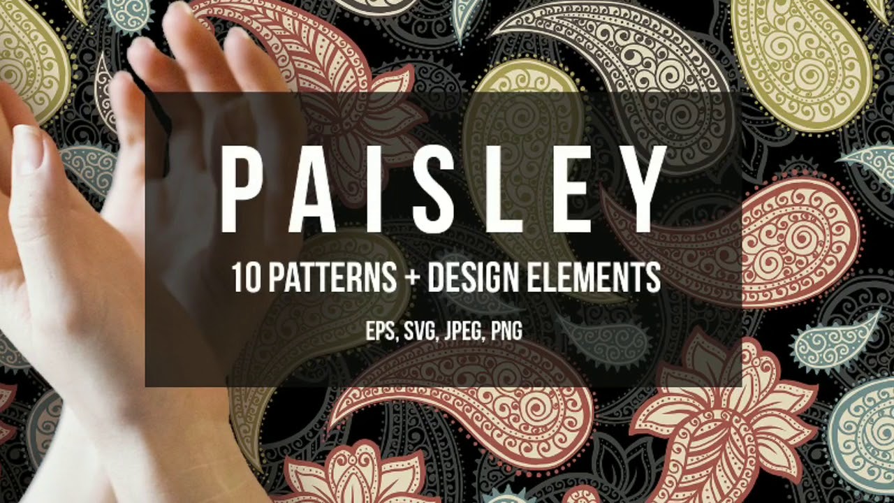 Paisley Pattern Collection - presentation