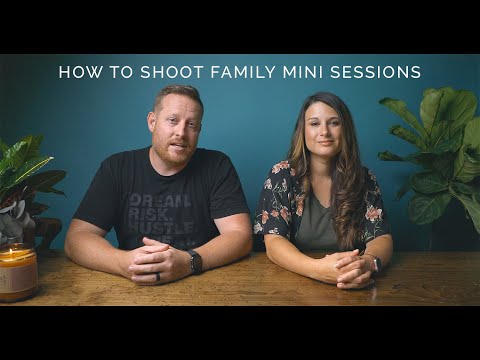 How We Shoot Family Mini Sessions, fall mini sessions and spring mini sessions.