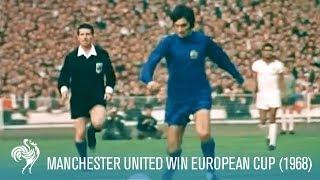 Manchester United Win European Cup vs SL Benfica (