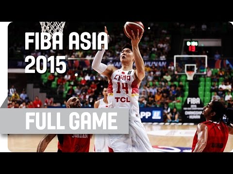 China v Jordan - Group C - Full Game - 2015 FIBA Asia Championship